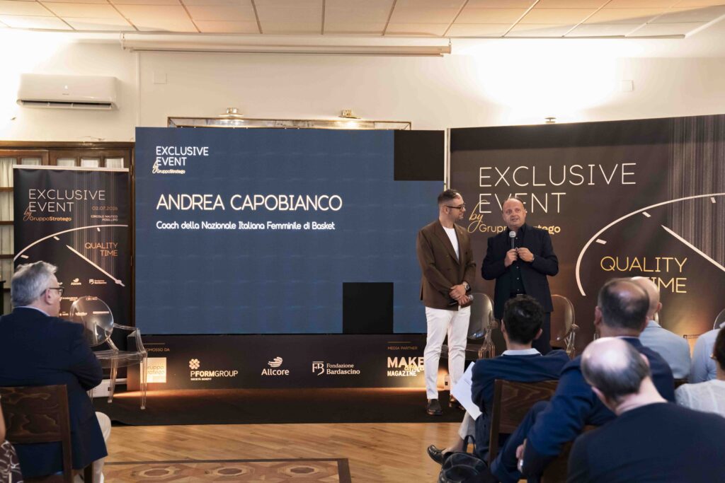 Andrea Capobianco Coach Nazionale Femminile Basket